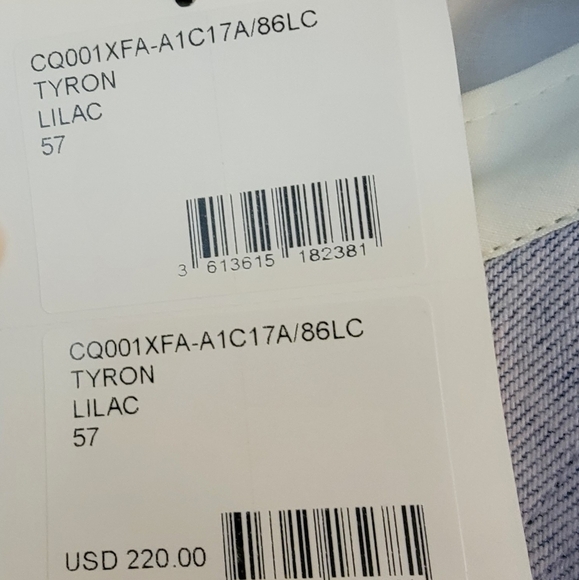 ISABEL MARANT Purple Tyron Denim Cap